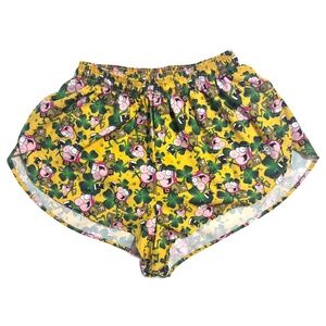 BOA Women's St. Patrick's Day 1.5" Stretch Split Running Short Size Medium